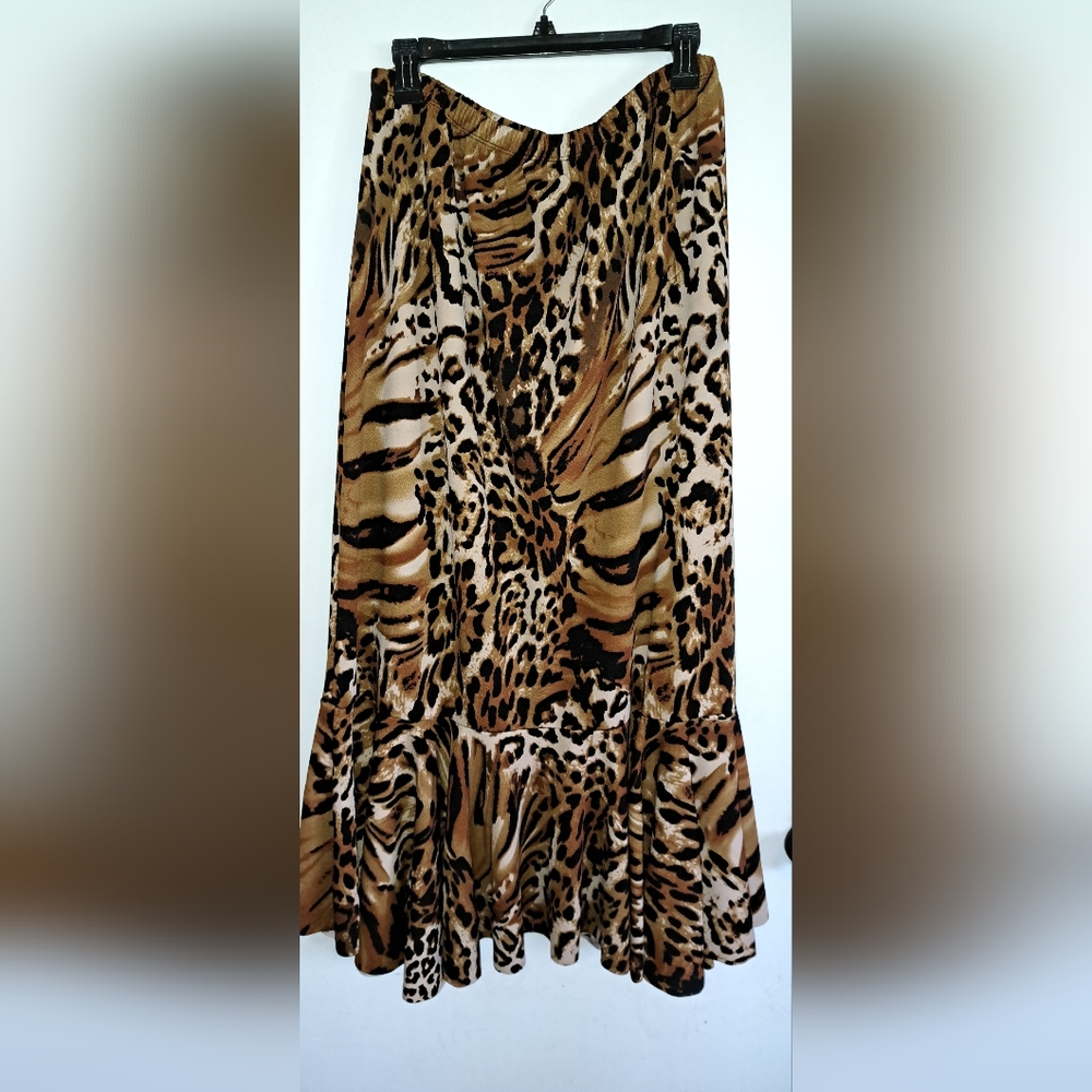Animal Print Skirt